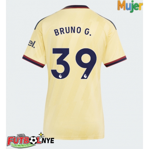 Camiseta Arsenal Bruno Guimaraes #39 Tercera Equipación para mujer 2026-27 manga corta
